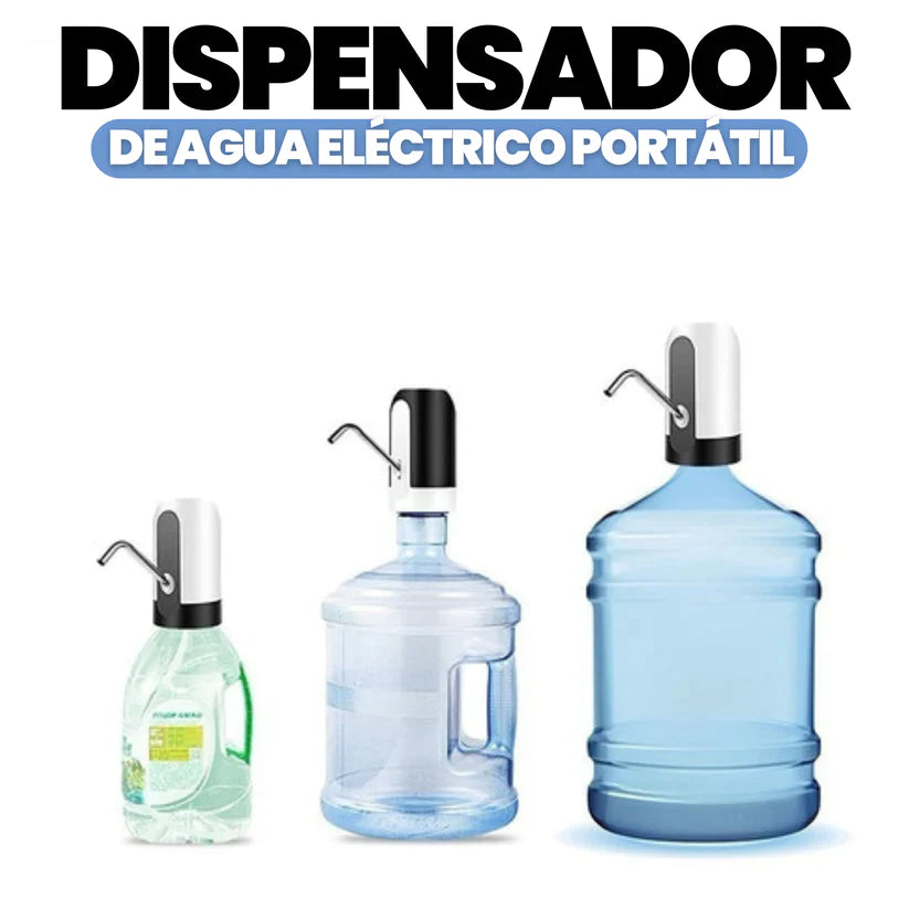 Dispensador De Agua Electrico, Recargable Por USB, Para Garrafon– Carbone  Store CR